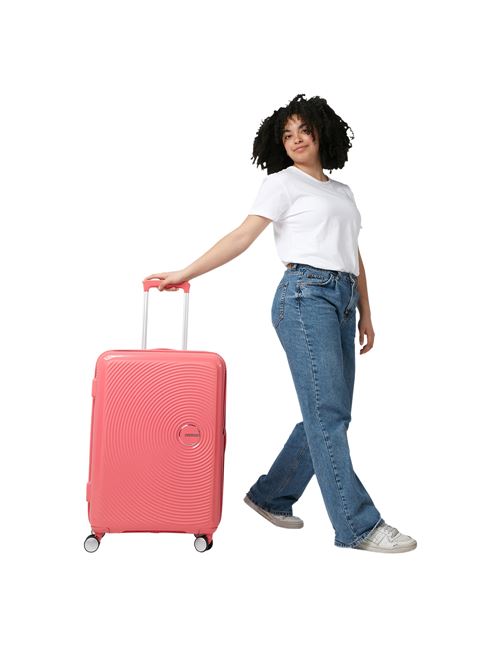 Soundbox trolley medio SAMSONITE | 88473SUN KISSED CORAL